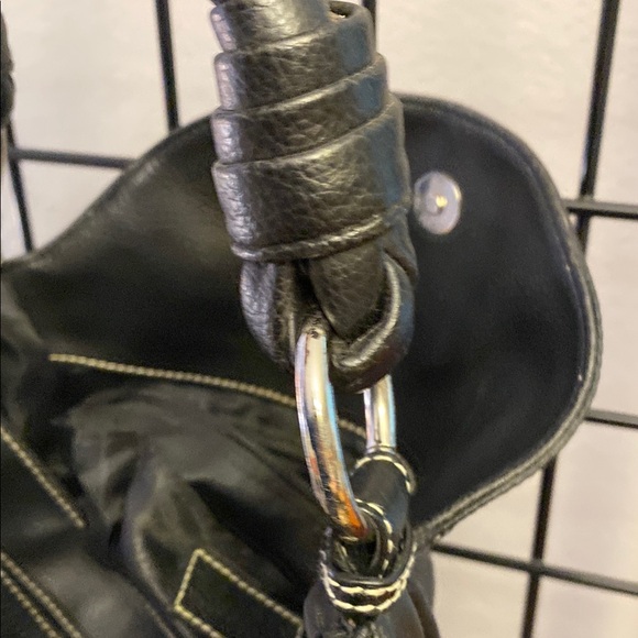 LRL Black Leather Women's Bag - Picture 9 of 14